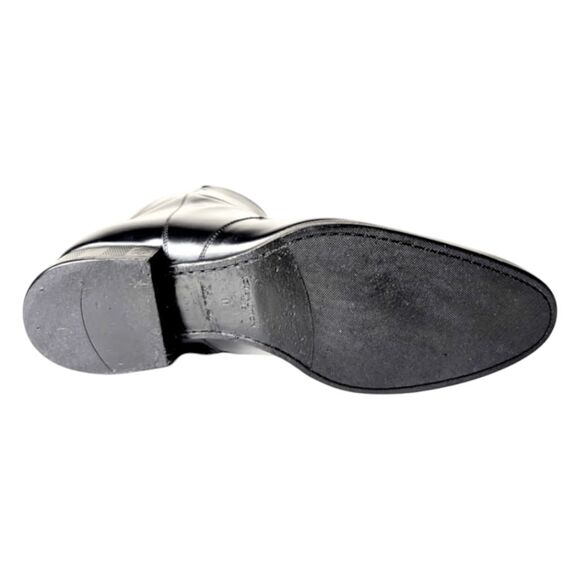 LOUIS VUITTON Minister Black Leather Chelsea Boot Size 11 - Picture 8 of 13